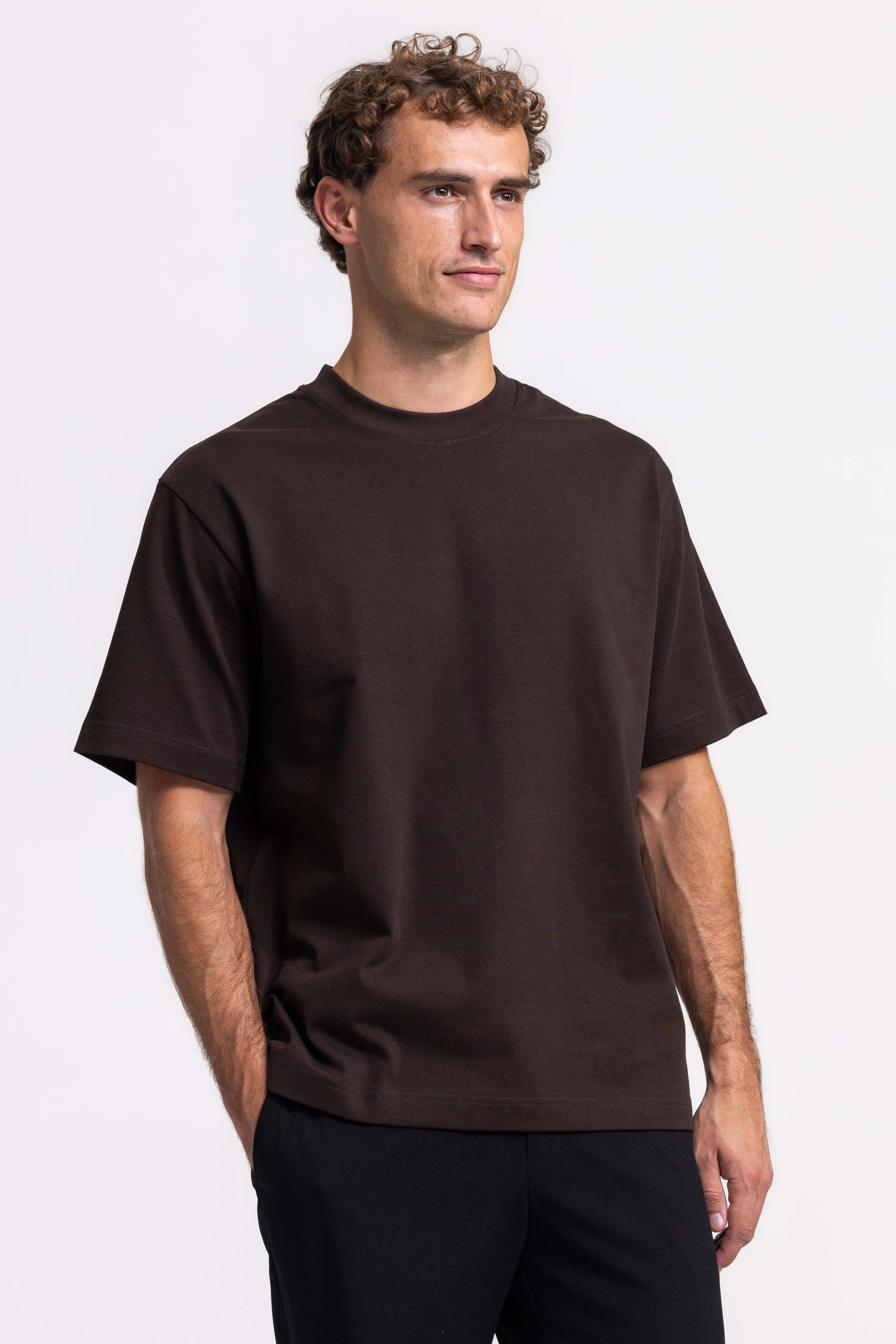 Heavyweight T-Shirt - Dark Brown