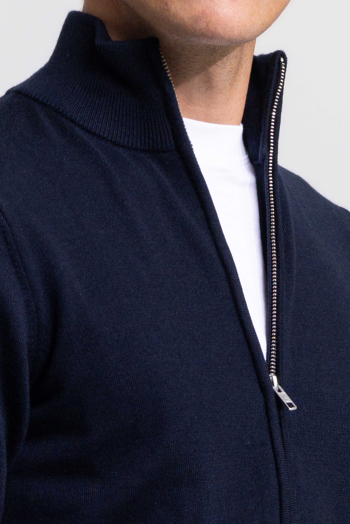Cardigan Vest - Donkerblauw