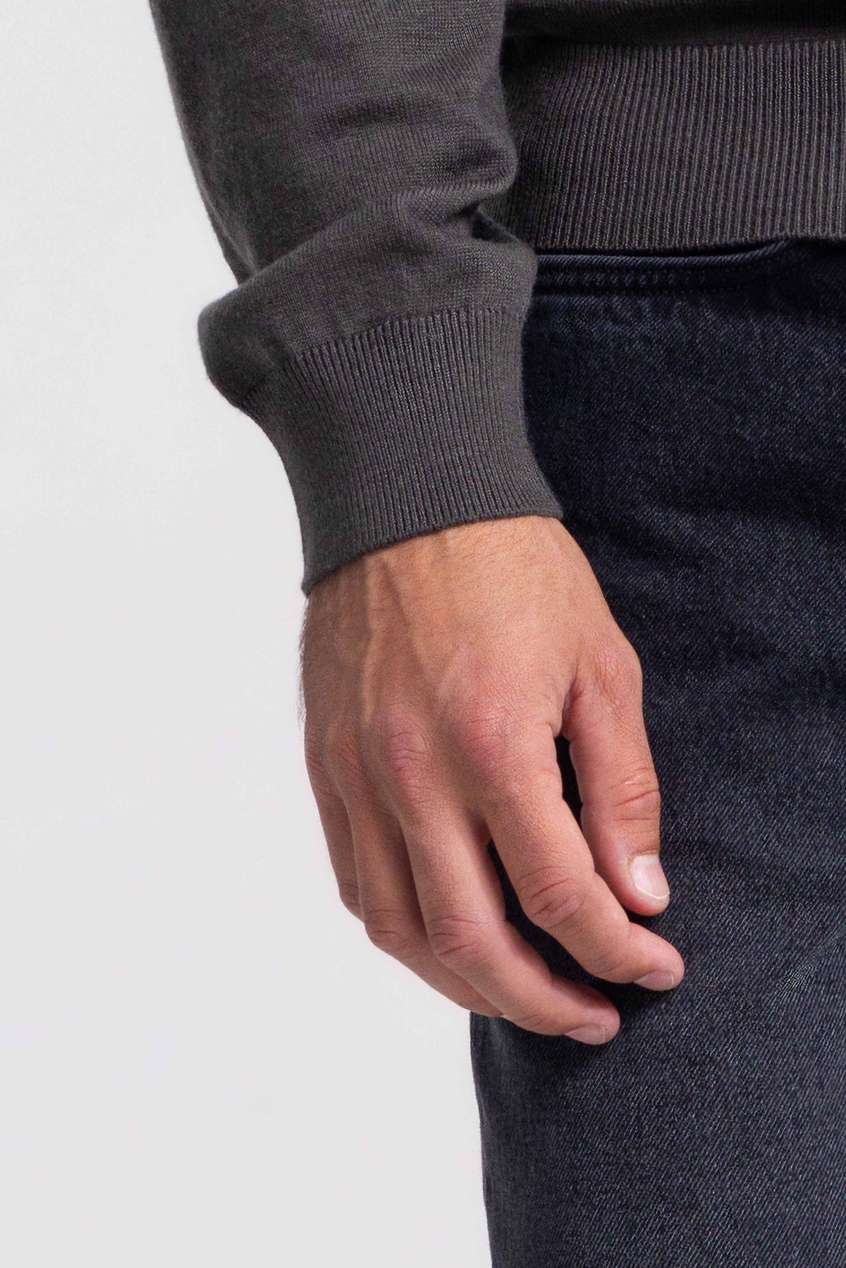 Quarter-zip - Olive Green