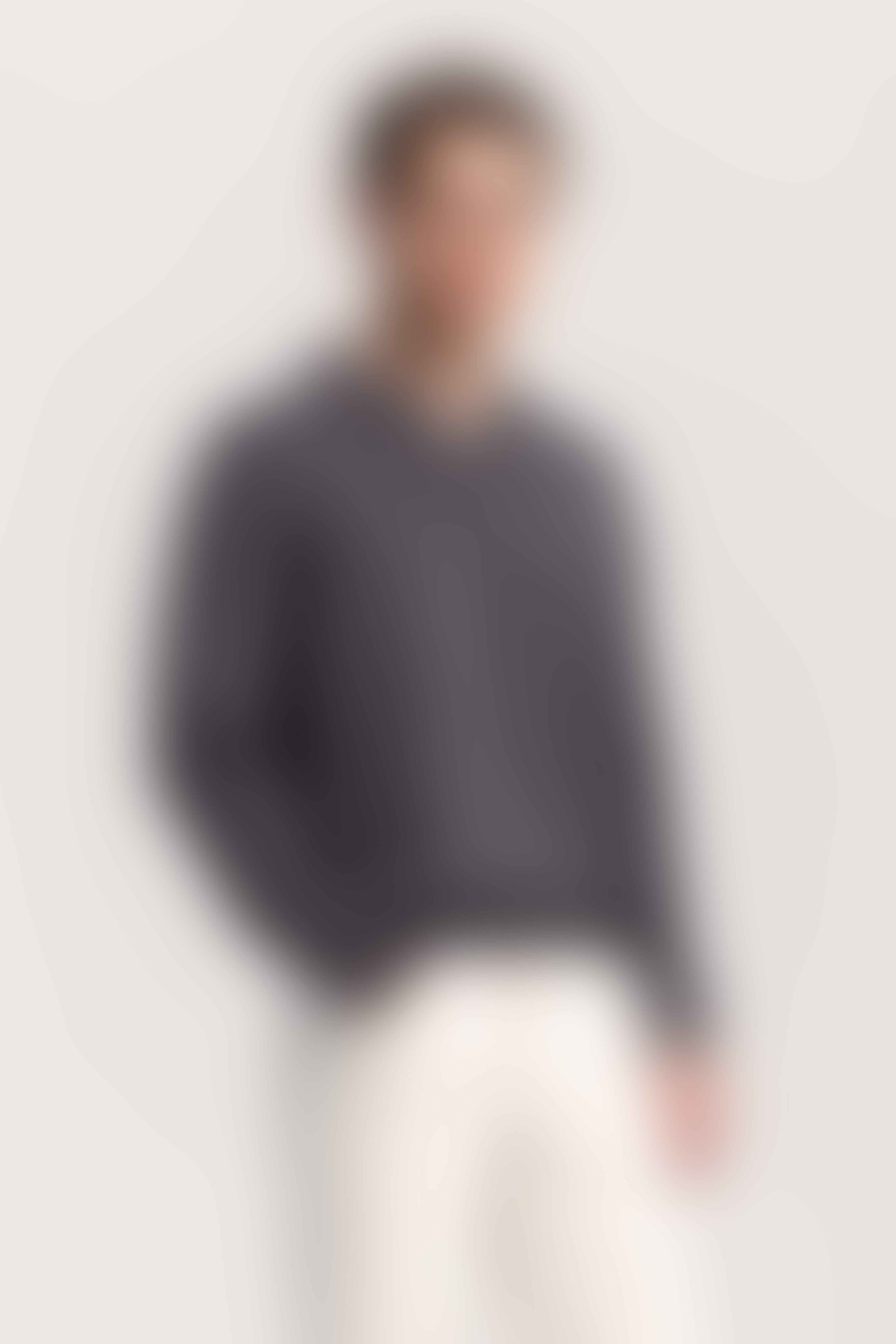 Loose Knit Polo - Olive Green