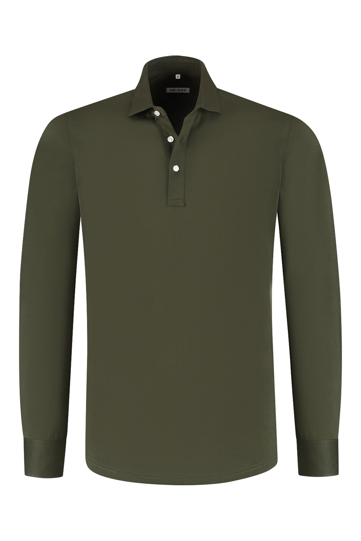 Polo Longsleeve Dark Green