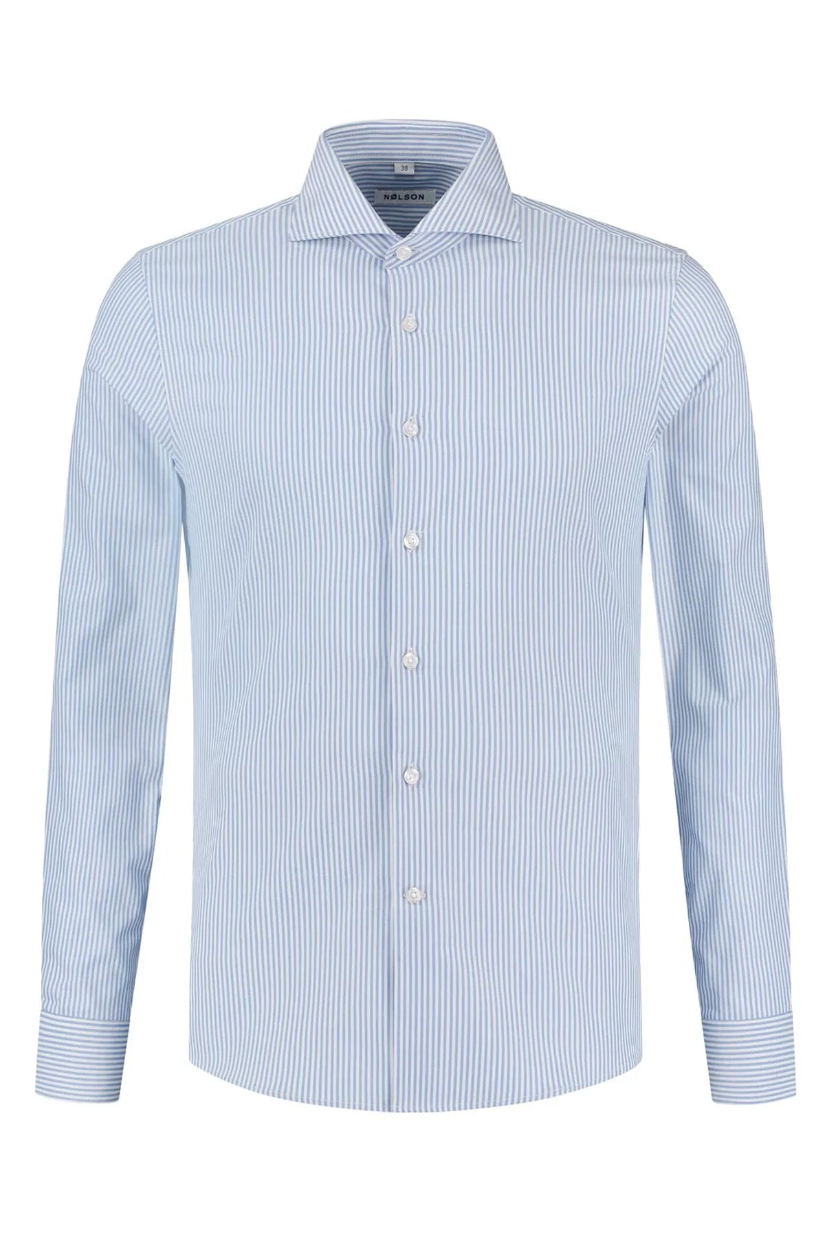 Strib Striped Shirt Blue