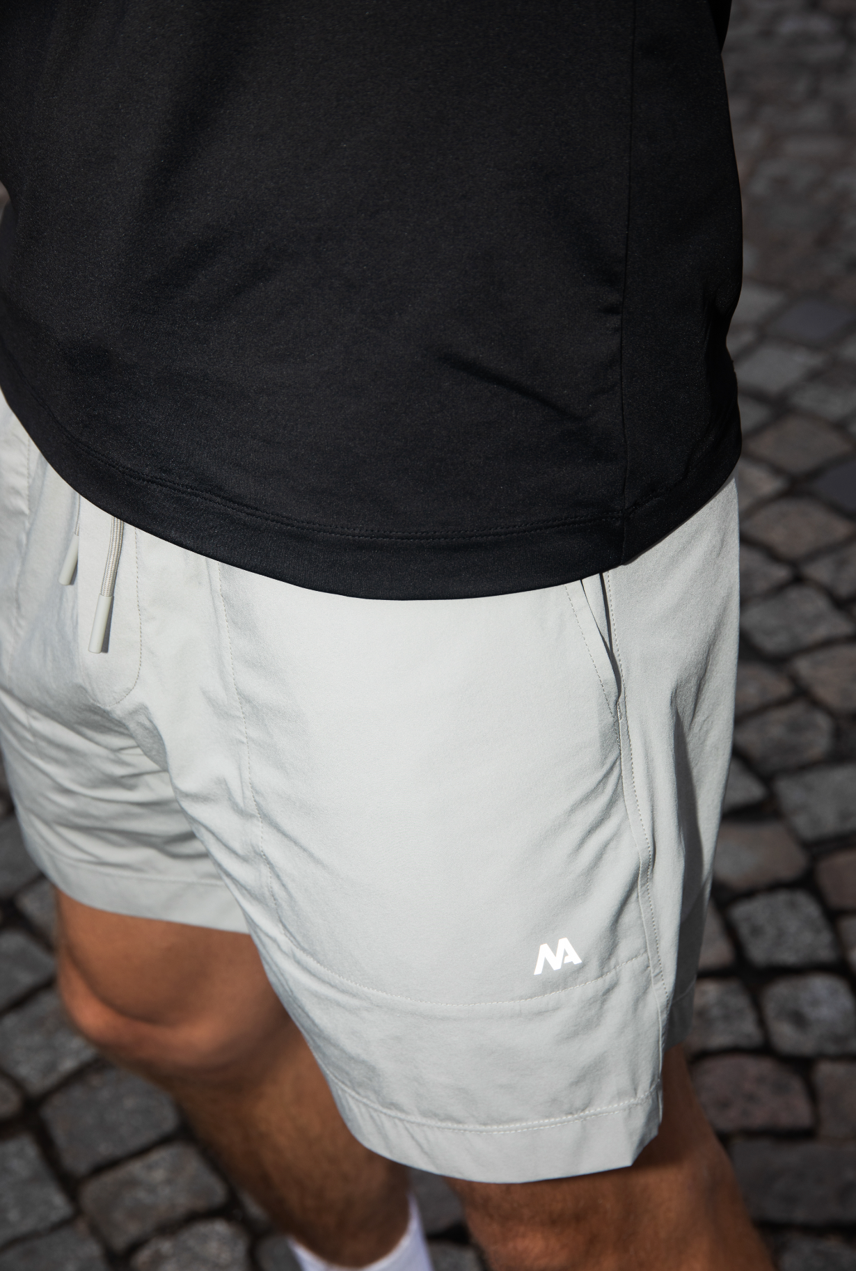 Active Shorts Grijs