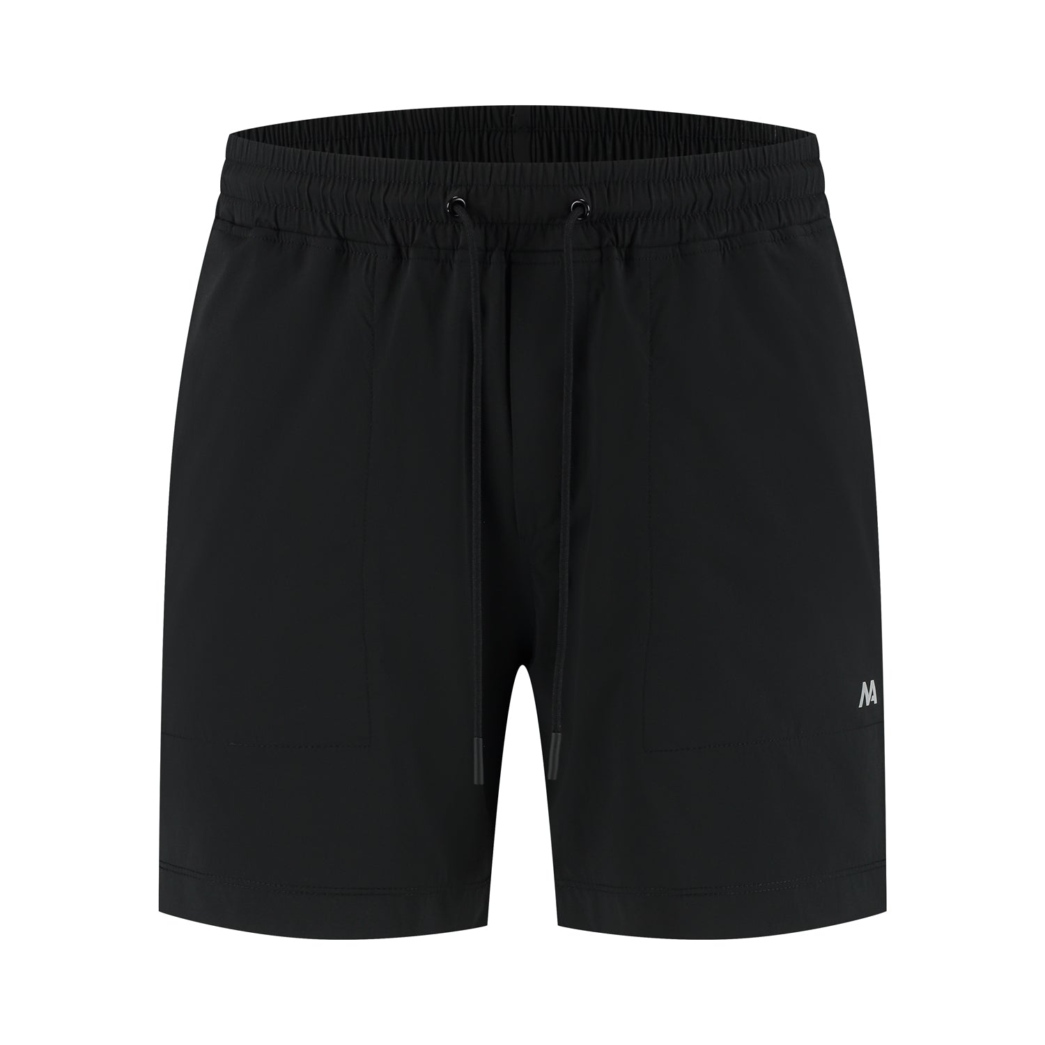 Black Men’s sport shorts. Stylish and comfortable sports shorts for any workout in a black colour.
