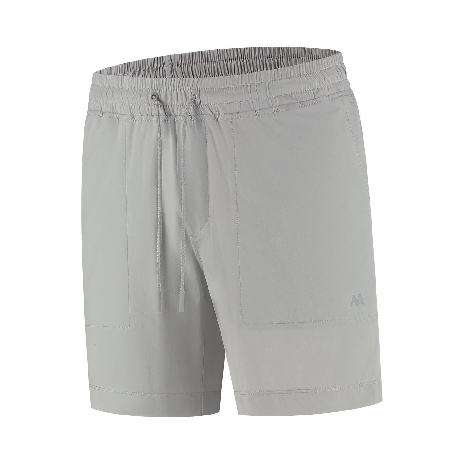 Grey Men’s sport shorts. Stylish and comfortable sports shorts for any workout in a grey colour.