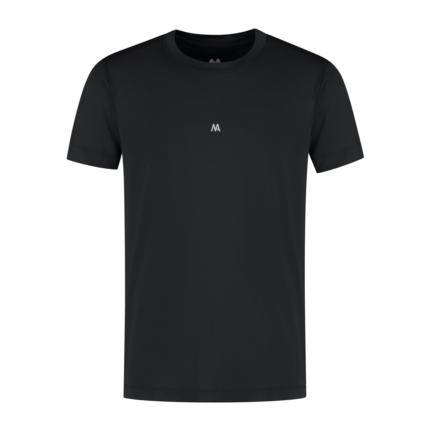 Men’s black sport t-shirt. Stylish and comfortable t-shirts for any workout in various colours.