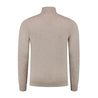 Pullover in beige for men at nølson called quarterzip beige